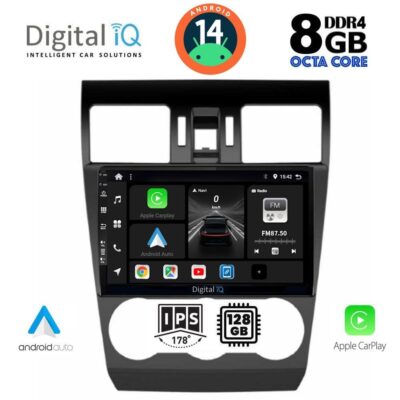 VL Garage - DIGITAL IQ BXF 7663_CPAA (9inc) MULTIMEDIA TABLET for SUBARU FORESTER - IMPREZA - XV mod. 2013-2019 - VL-DIQ_BXF_7663