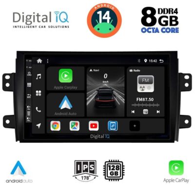 VL Garage - DIGITAL IQ BXF 7688_CPAA (9inc) MULTIMEDIA TABLET for FIAT SEDICI – SUZUKI SX4 mod. 2005-2013 - VL-DIQ_BXF_7688
