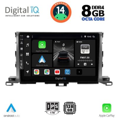 VL Garage - DIGITAL IQ BXF 7700_CPAA (10inc) MULTIMEDIA TABLET for TOYOTA HIGHLANDER mod. 2014-2019 - VL-DIQ_BXF_7700