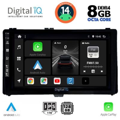 VL Garage - DIGITAL IQ BXF 7703_CPAA (9inc) MULTIMEDIA TABLET for TOYOTA AURIS mod. 2015> – AYGO X mod. 2022> – COROLLA mod. 2017-2019 - VL-DIQ_BXF_7703