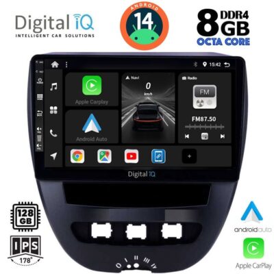 VL Garage - DIGITAL IQ BXF 7707_CPAA (10inc) MULTIMEDIA TABLET for CITROEN C1-PEUGEOT 107-TOYOTA AYGO mod. 2005-2014 - VL-DIQ_BXF_7707