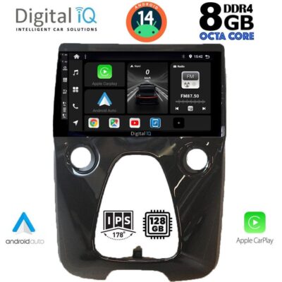 VL Garage - DIGITAL IQ BXF 7708_CPAA A/C (10inc) MULTIMEDIA TABLET for CITROEN C1-PEUGEOT 108-TOYOTA AYGO mod. 2014> - VL-DIQ_BXF_7708