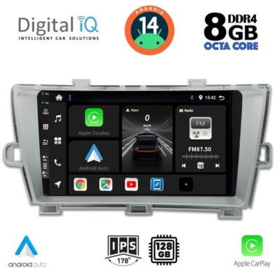 VL Garage - DIGITAL IQ BXF 7726_CPAA (9inc) MULTIMEDIA TABLET for TOYOTA PRIUS mod. 2009-2015 - VL-DIQ_BXF_7726