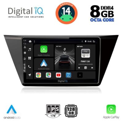 VL Garage - DIGITAL IQ BXF 7769_CPAA (10inc) MULTIMEDIA TABLET for VW TOURAN mod. 2016> - VL-DIQ_BXF_7769
