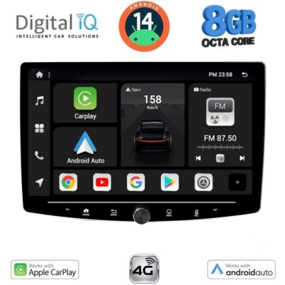 VL Garage - DIGITAL IQ BXK 7941_CPAA (10.1'' DIN) MULTIMEDIA TABLET 1DIN with 4G SIM - VL-DIGITAL IQ BXK 7941_CPAA
