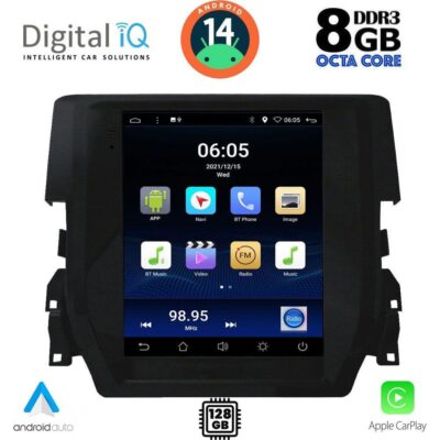 VL Garage - DIGITAL IQ BXF 7975_CPAA TESLA STYLE for HONDA CIVIC mod. 2016> - VL-DIQ_BXF_7875