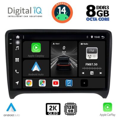 VL Garage - DIGITAL IQ BXF 11009_CPAA (9inc) MULTIMEDIA TABLET for AUDI TT mod. 2007-2015 - VL-DIQ_BXF_11009