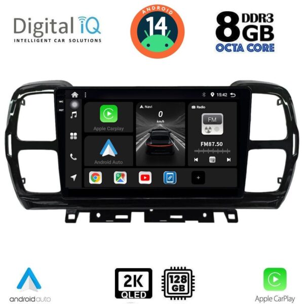 VL Garage - DIGITAL IQ BXF 11088_CPAA (9inc) MULTIMEDIA TABLET for CITROEN C5 AIRCROSS mod. 2017-2021 - VL-DIQ_BXF_11088