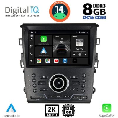 VL Garage - DIGITAL IQ BXF 11164_CPAA CLIMA (9inc) MULTIMEDIA TABLET for FORD MONDEO mod. 2014> - VL-DIQ_BXF_11164CL