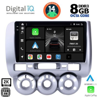 VL Garage - DIGITAL IQ BXF 11210_CPAA A/C (9inc) MULTIMEDIA TABLET for HONDA JAZZ mod. 2002-2008 - VL-DIQ_BXF_11210AC