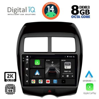VL Garage - DIGITAL IQ BXF 11430_CPAA (10inc) MULTIMEDIA TABLET for MITSUBISHI ASX mod. 2009> - PEUGEOT 4008 mod. 2012-2018 - VL-DIQ_BXF_11430