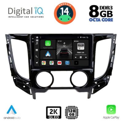 VL Garage - DIGITAL IQ BXF 11437_CPAA A/C (9inc) MULTIMEDIA TABLET for MITSUBISHI L200 mod. 2015> με A/C - VL-DIQ_BXF_11437AC