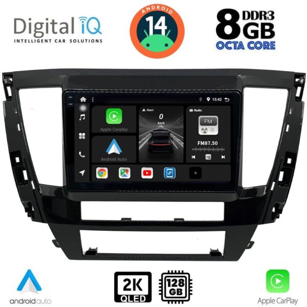 VL Garage - DIGITAL IQ BXF 11447S_CPAA (9inc) MULTIMEDIA TABLET for MITSUBISHI PAJERO SPORT mod. 2020> - VL-DIQ_BXF_11447S