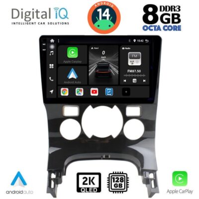 VL Garage - DIGITAL IQ BXF 11515_CPAA CLIMA (9inc) MULTIMEDIA TABLET for PEUGEOT 3008 mod. 2008-2016 με CLIMA - VL-DIQ_BXF_11515CL