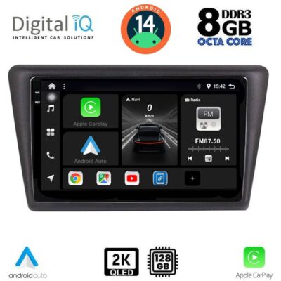 VL Garage - DIGITAL IQ BXF 11600_CPAA (9inc) MULTIMEDIA TABLET for SKODA RAPID SPACEBACK mod. 2014> - VL-DIQ_BXF_11600