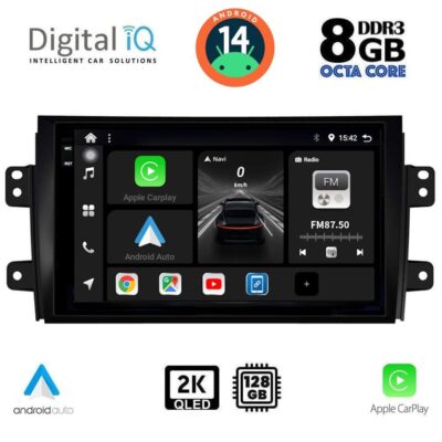 VL Garage - DIGITAL IQ BXF 11688_CPAA (9inc) MULTIMEDIA TABLET for FIAT SEDICI – SUZUKI SX4 mod. 2005-2013 - VL-DIQ_BXF_11688