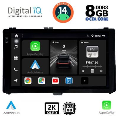 VL Garage - DIGITAL IQ BXF 11703_CPAA (9inc) MULTIMEDIA TABLET for TOYOTA AURIS mod. 2015> – AYGO X mod. 2022> – COROLLA mod. 2017-2019 - VL-DIQ_BXF_11703