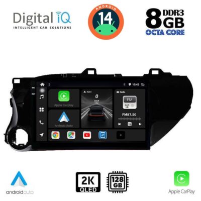 VL Garage - DIGITAL IQ BXF 11721_CPAA (10inc) MULTIMEDIA TABLET for TOYOTA HILUX mod. 2017> - VL-DIQ_BXF_11721