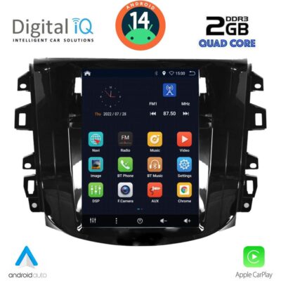 VL Garage - DIGITAL IQ BXC 3856_CPAA TESLA STYLE for NISSAN NAVARA mod. 2018> - VL-DIQ_BXC_3856