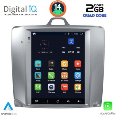 VL Garage - DIGITAL IQ BXC 3956_CPAA TESLA STYLE for FORD FOCUS mod. 2004-2011 - VL-DIQ_BXC_3956