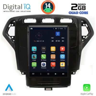 VL Garage - DIGITAL IQ BXC 3957_CPAA TESLA STYLE for FORD MONDEO mod. 2007-2010 - VL-DIQ_BXC_3957