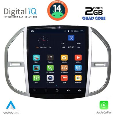 VL Garage - DIGITAL IQ BXC 3960_CPAA TESLA STYLE for MERCEDES VITO mod. 2015> - VL-DIQ_BXC_3960
