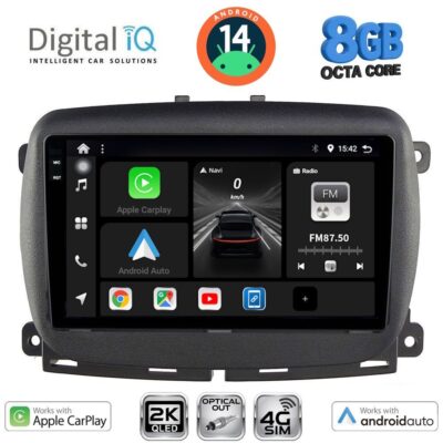 VL Garage - DIGITAL IQ BXK 20131_CPAA (9inc) MULTIMEDIA TABLET for FIAT 500 mod. 2016> - VL-DIQ_BXK_20131