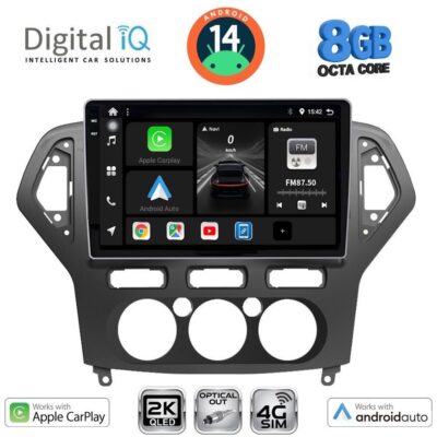 VL Garage - DIGITAL IQ BXK 20162_CPAA A/C (10inc) MULTIMEDIA TABLET for FORD MONDEO mod. 2007-2011 - VL-DIQ_BXK_20162_AC