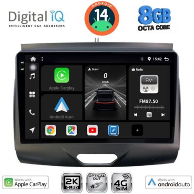 VL Garage - DIGITAL IQ BXK 20172_CPAA (9inc) MULTIMEDIA TABLET for FORD RANGER mod. 2015-2018 - VL-DIQ_BXK_20172