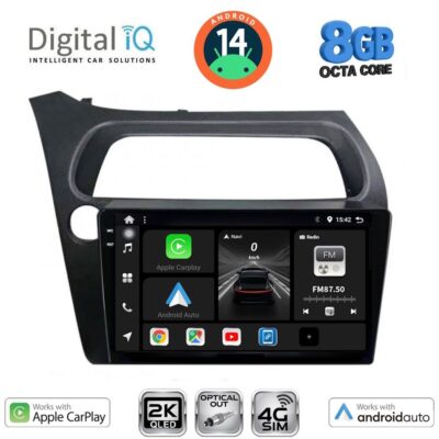 VL Garage - DIGITAL IQ BXK 20189_CPAA (9inc) MULTIMEDIA TABLET for HONDA CIVIC 3D-5D mod. 2006-2012 - VL-DIQ_BXK_20189