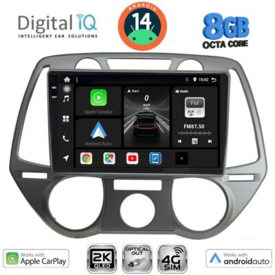 VL Garage - DIGITAL IQ BXK 20228_CPAA A/C (9inc) MULTIMEDIA TABLET for HYUNDAI i20 mod. 2008-2012 - VL-DIQ_BXK_20228AC