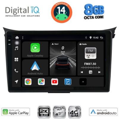 VL Garage - DIGITAL IQ BXK 20232_CPAA (9inc) MULTIMEDIA TABLET for HYUNDAI i30 mod. 2012-2017 - VL-DIQ_BXK_20232