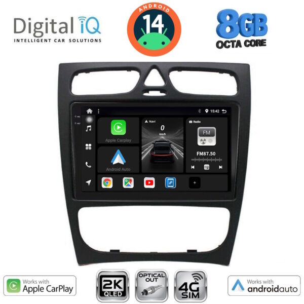 VL Garage - DIGITAL IQ BXK 20402_CPAA (9inc) MULTIMEDIA TABLET for MERCEDES C (W203) mod. 1999-2004 - VL-DIQ_BXK_20402