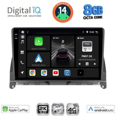 VL Garage - DIGITAL IQ BXK 20405_CPAA (9inc) MULTIMEDIA TABLET for MERCEDES C (W204) mod. 2007-2011 - VL-DIQ_BXK_20405
