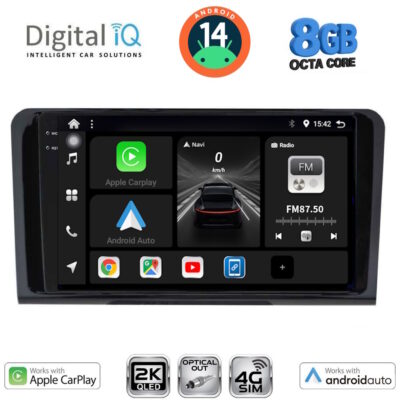 VL Garage - DIGITAL IQ BXK 20414_CPAA (9inc) MULTIMEDIA TABLET for MERCEDES ML (W164) – GL (X164) mod. 2005-2011 - VL-DIQ_BXK_20414