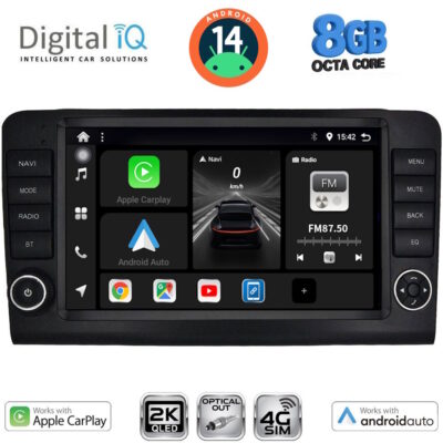 VL Garage - DIGITAL IQ BXK 20416_CPAA (9inc) MULTIMEDIA TABLET for MERCEDES ML (W164) – GL (X164) mod. 2005-2011 - VL-DIQ_BXK_20416