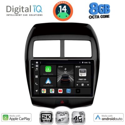 VL Garage - DIGITAL IQ BXK 20430_CPAA (10inc) MULTIMEDIA TABLET for MITSUBISHI ASX mod. 2009> - PEUGEOT 4008 mod. 2012-2018 - VL-DIQ_BXK_20430