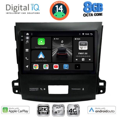 VL Garage - DIGITAL IQ BXK 20442_CPAA (9inc) MULTIMEDIA TABLET for CITROEN C-CROSSER | MITSUBISHI OUTLANDER | PEUGEOT 4007 mod. 2006-2012 - VL-DIQ_BXK_20442