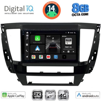VL Garage - DIGITAL IQ BXK 20447S_CPAA (9inc) MULTIMEDIA TABLET for MITSUBISHI PAJERO SPORT mod. 2020> - VL-DIQ_BXK_20447S