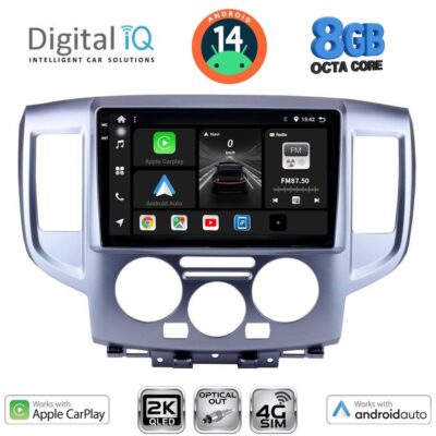 VL Garage - DIGITAL IQ BXK 20458_CPAA (9inc) MULTIMEDIA TABLET for NISSAN NV 200 mod. 2009> - VL-DIQ_BXK_20458