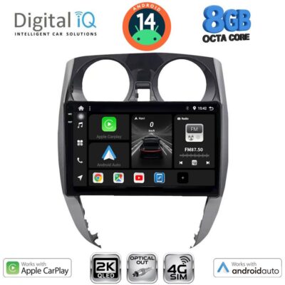 VL Garage - DIGITAL IQ BXK 20464_CPAA (10inc) MULTIMEDIA TABLET for NISSAN NOTE mod. 2012> - VL-DIQ_BXK_20464
