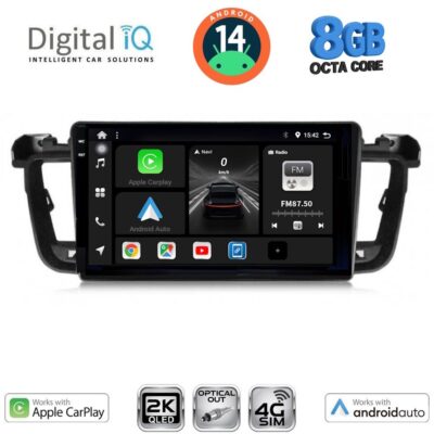 VL Garage - DIGITAL IQ BXK 20518_CPAA (9inc) MULTIMEDIA TABLET for PEUGEOT 508 mod. 2010-2016 - VL-DIQ_BXK_20518