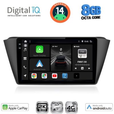 VL Garage - DIGITAL IQ BXK 20582_CPAA (9inc) MULTIMEDIA TABLET for SKODA FABIA mod. 2015> - VL-DIQ_BXK_20582