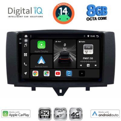 VL Garage - DIGITAL IQ BXK 20622_CPAA (9inc) MULTIMEDIA TABLET for SMART (451) mod. 2010-2015 - VL-DIQ_BXK_20622