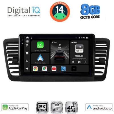 VL Garage - DIGITAL IQ BXK 20665_CPAA (9inc) MULTIMEDIA TABLET for SUBARU LEGACY - OUTBACK mod. 2002-2008 - VL-DIQ_BXK_20665