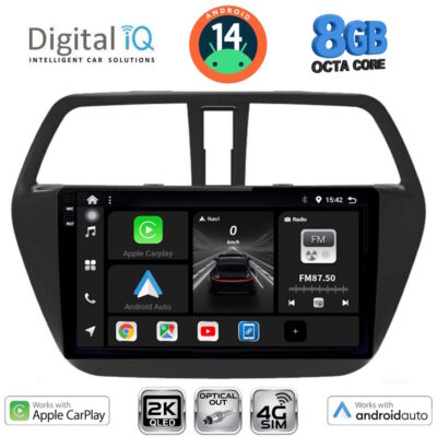 VL Garage - DIGITAL IQ BXK 20689_CPAA (9inc) MULTIMEDIA TABLET for SUZUKI Sx4 SCROSS mod. 2014> - VL-DIQ_BXK_20689