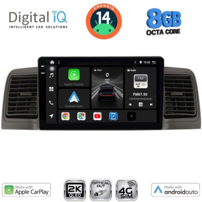 VL Garage - DIGITAL IQ BXK 20712_CPAA (9inc) MULTIMEDIA TABLET for TOYOTA COROLLA mod. 2001-2006 - VL-DIQ_BXK_20712