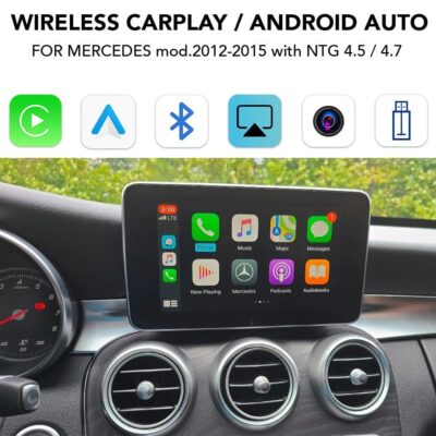 VL Garage - DIGITAL IQ BZ 242 CPAA (CARPLAY / ANDROID AUTO BOX for MERCEDES mod.2012-2015 with NTG 4.5/4.7) - VL-DIQ_CPAA_BZ242