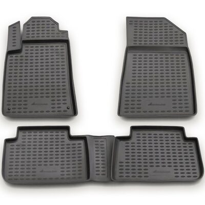 VL Garage - ΜΑΡΚΕ ΠΑΤΑΚΙΑ ΣΕ ΣΚΑΦΗ TPE ΛΑΣΤΙΧΟ ΓΙΑ CITROEN C5 03/2001-04/2008 ΣΕ ΑΝΘΡΑΚΙ ΣΚΟΥΡΟ ΓΚΡΙ ΧΡΩΜΑ NOVLINE - 4 ΤΕΜ. - VL-EXP.NLC.10.08.211