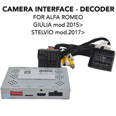 VL Garage - DIGITAL IQ AD 9851 - CAMERA INTERFACE for ALFA ROMEO mod. 2017> with 6.5-8.8'' screen - VL-DIGITAL IQ AD 9851
